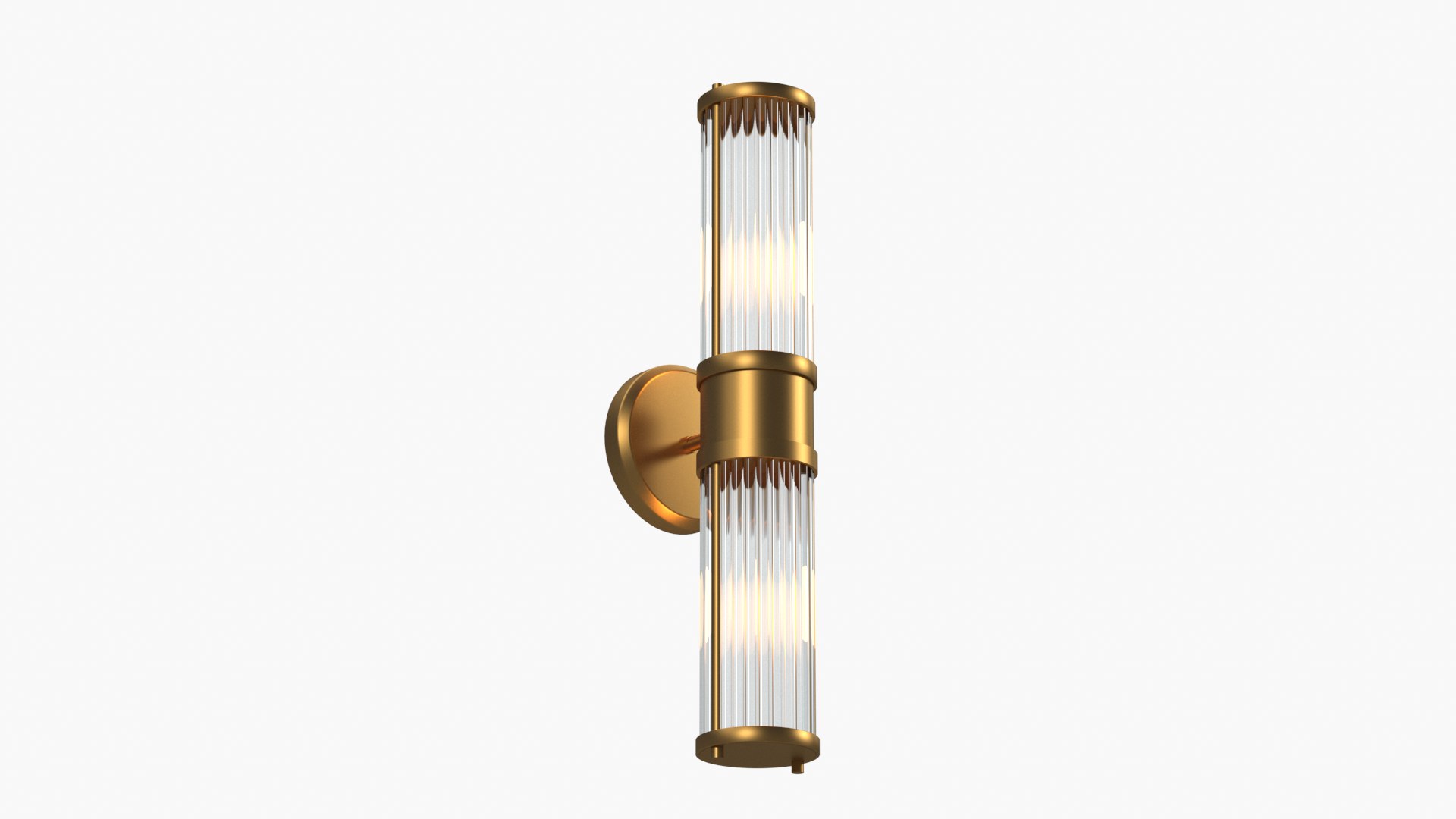 3D Wall Lamp Claridges Double Model - TurboSquid 2280074