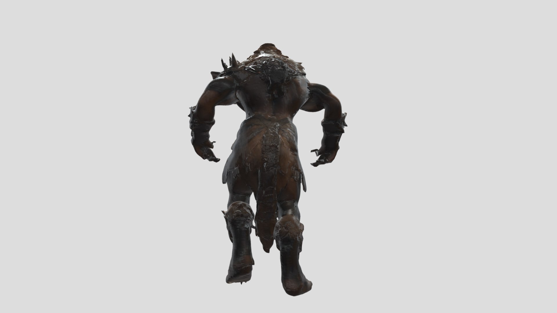 3D Model Werewolf Warrior - Rigged Fantasy Creature - TurboSquid 2484031