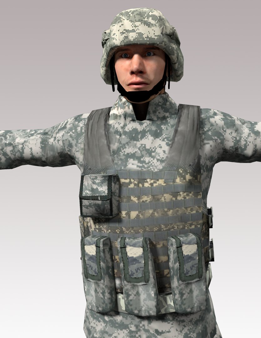 3d soldier