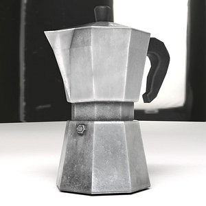 3D model Moka Pot - realistic