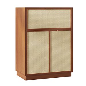 Douglas Tatami Bar Cabinet 3D model