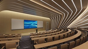 lecture hall 3D model