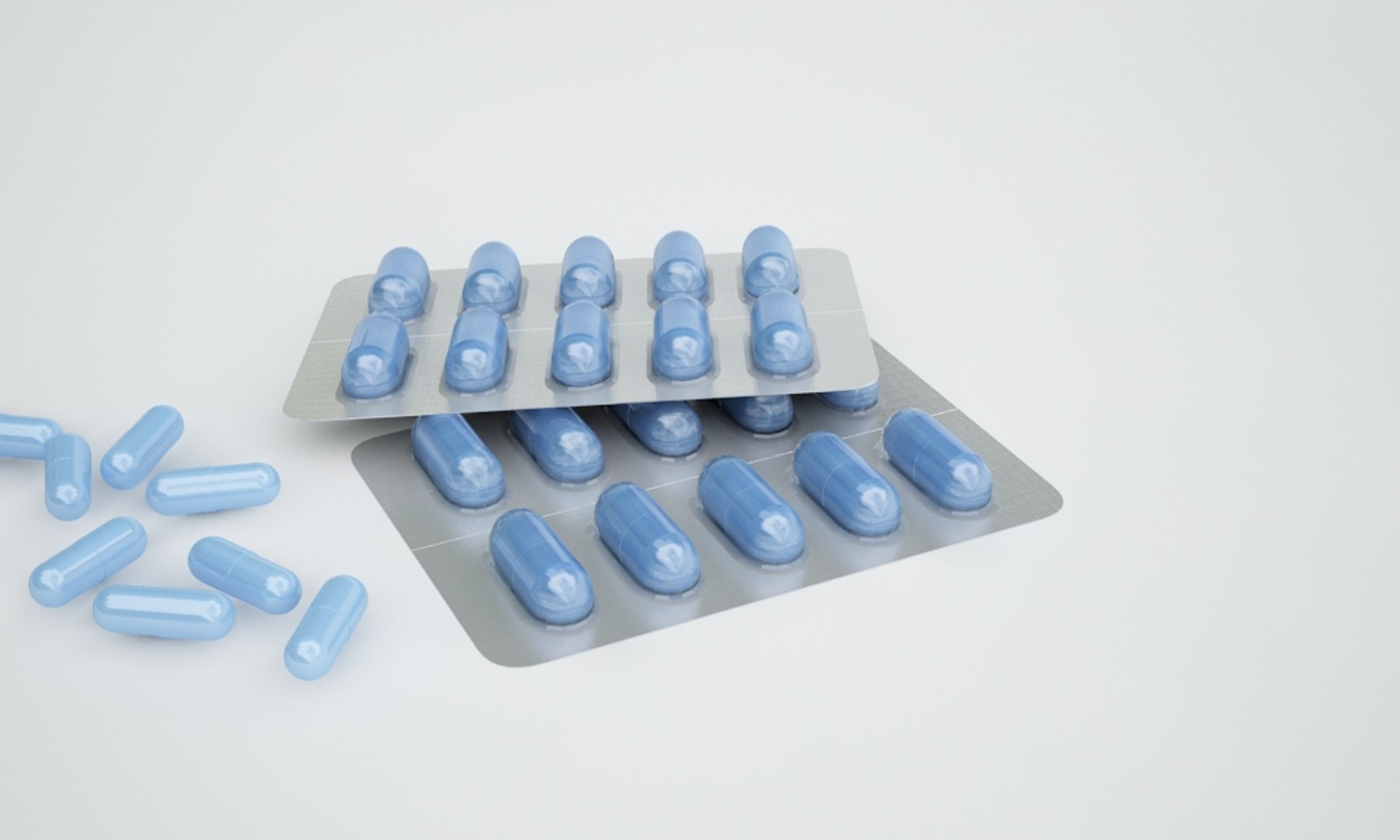 3dsmax Generic Blue Pills