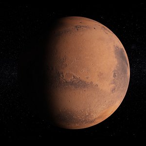 3D mars space