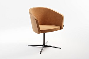 Bene Club Chair with Swivel Base