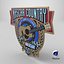 NASCAR Country 50th Anniversary Enamel Pin