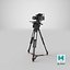 3D model ARRI ALEXA LF Pro Camera with OConnor 2560 Tripod Systems
