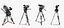 3D model ARRI ALEXA LF Pro Camera with OConnor 2560 Tripod Systems