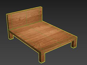 Basic Double Bed (UK Measurements)