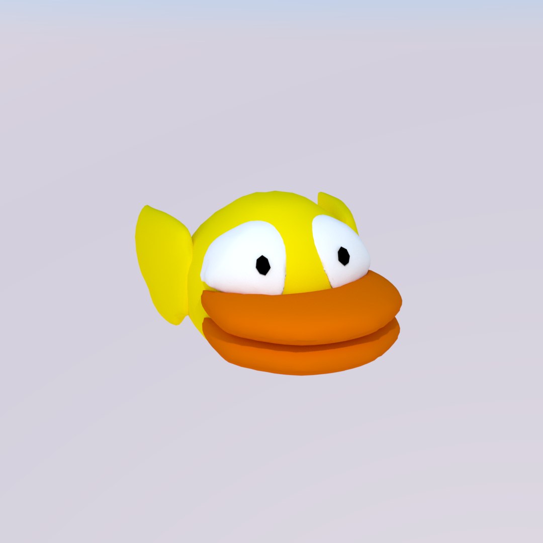 Flappy Bird Model - Download Free 3D model by rzeze (@rzeze) [5f3db82]