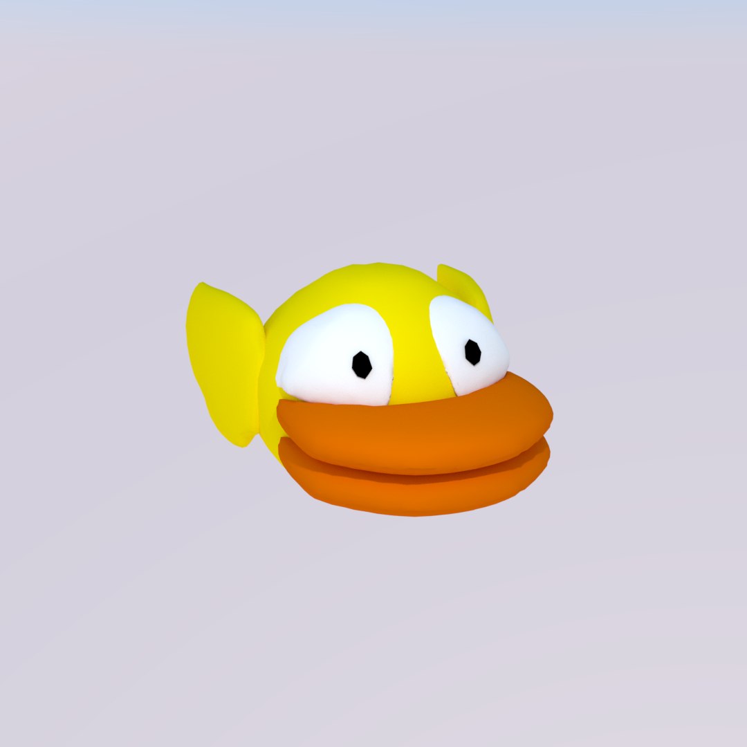 Flappy bird 3d 3D Model