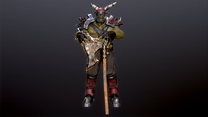 3D orc warrior2