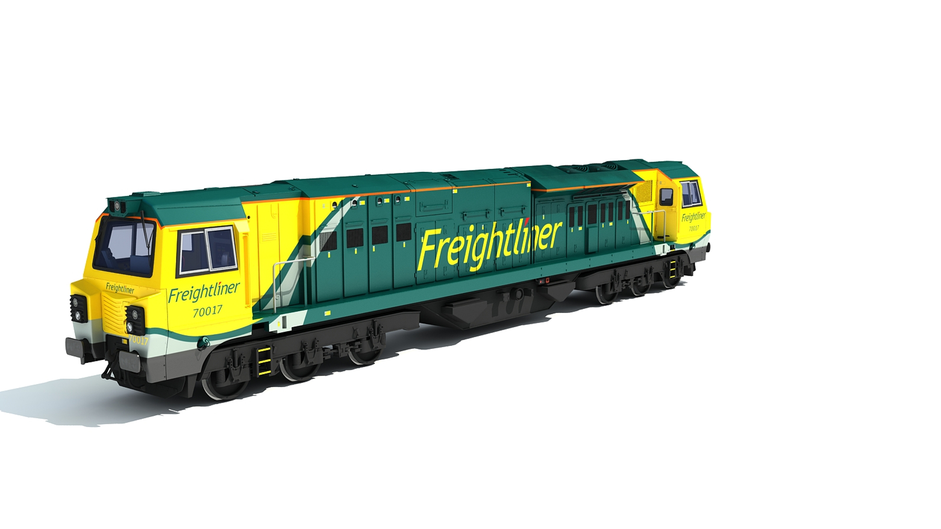 3D British Rail Class 70 - TurboSquid 1510452