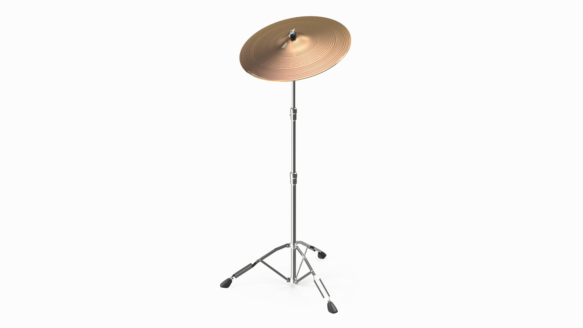 3D Model Crash Cymbal With Stand TurboSquid 2179950