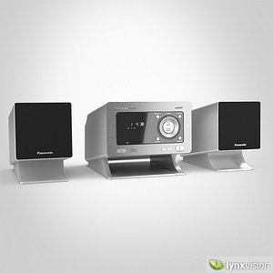 3d max panasonic cd stereo