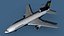 Lockheed L-1011-50 Caledonian 3D model