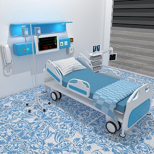 3D Intensive Care Unit 5 model