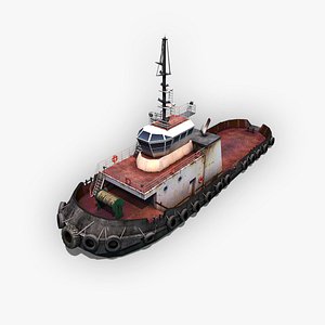 tugboat tug 3d fbx