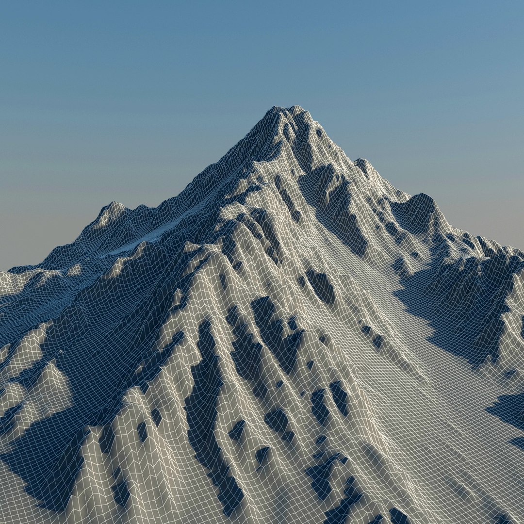 3d Max Mountain Terrain