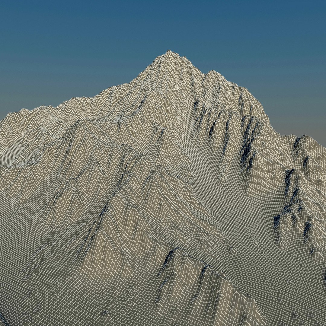 3d Max Mountain Terrain