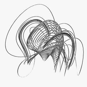 3D Nose Hoover Strange Attractor model