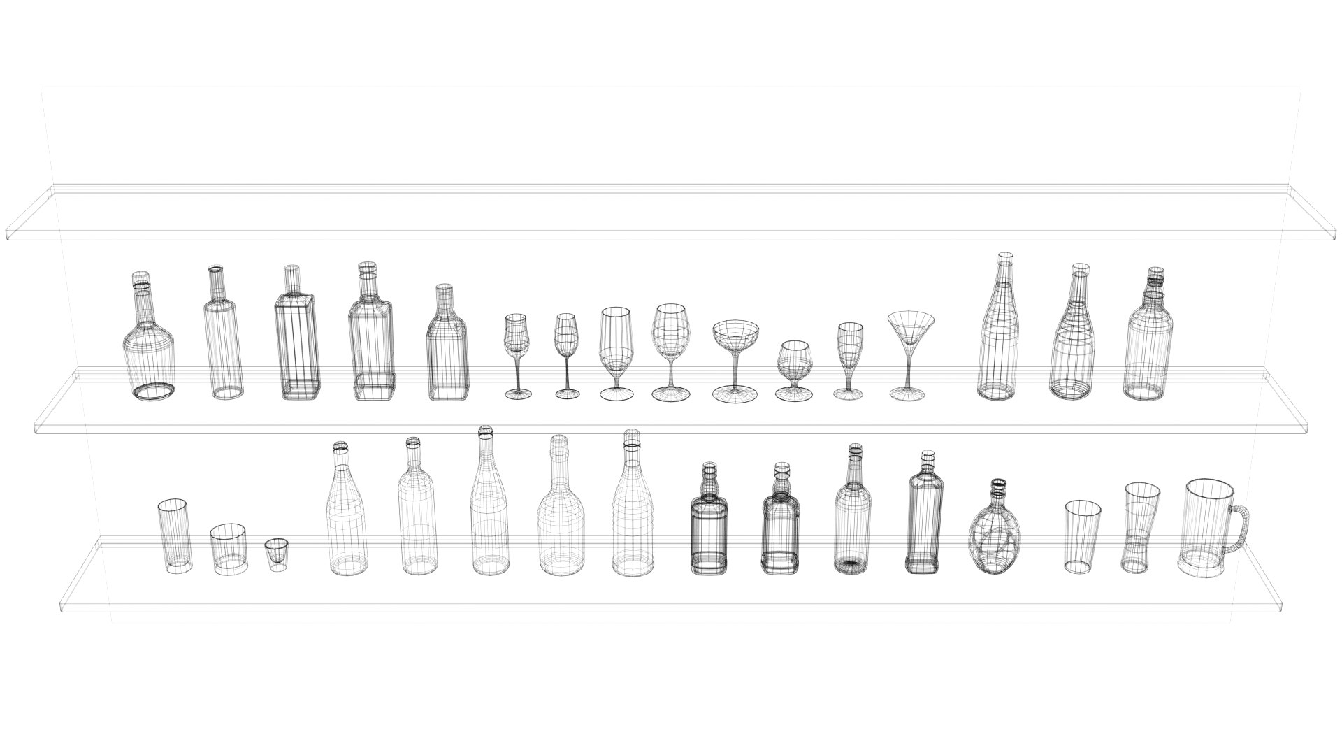 bottle set model https://p.turbosquid.com/ts-thumb/wR/VCacKG/fr/wireframe_002/png/1668126655/1920x1080/fit_q87/c5a577486114ac165be4885f4568b67cbe9b1a01/wireframe_002.jpg