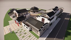 Homes and care center -A16 3D model