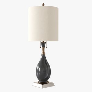 3D visual comfort tob3710blk-np table lamp
