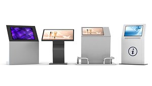 Electronic Kiosk Collection model