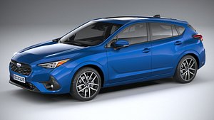 3D model Subaru Impreza 2024