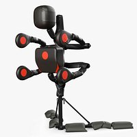 Full Body Striking Dummy Black