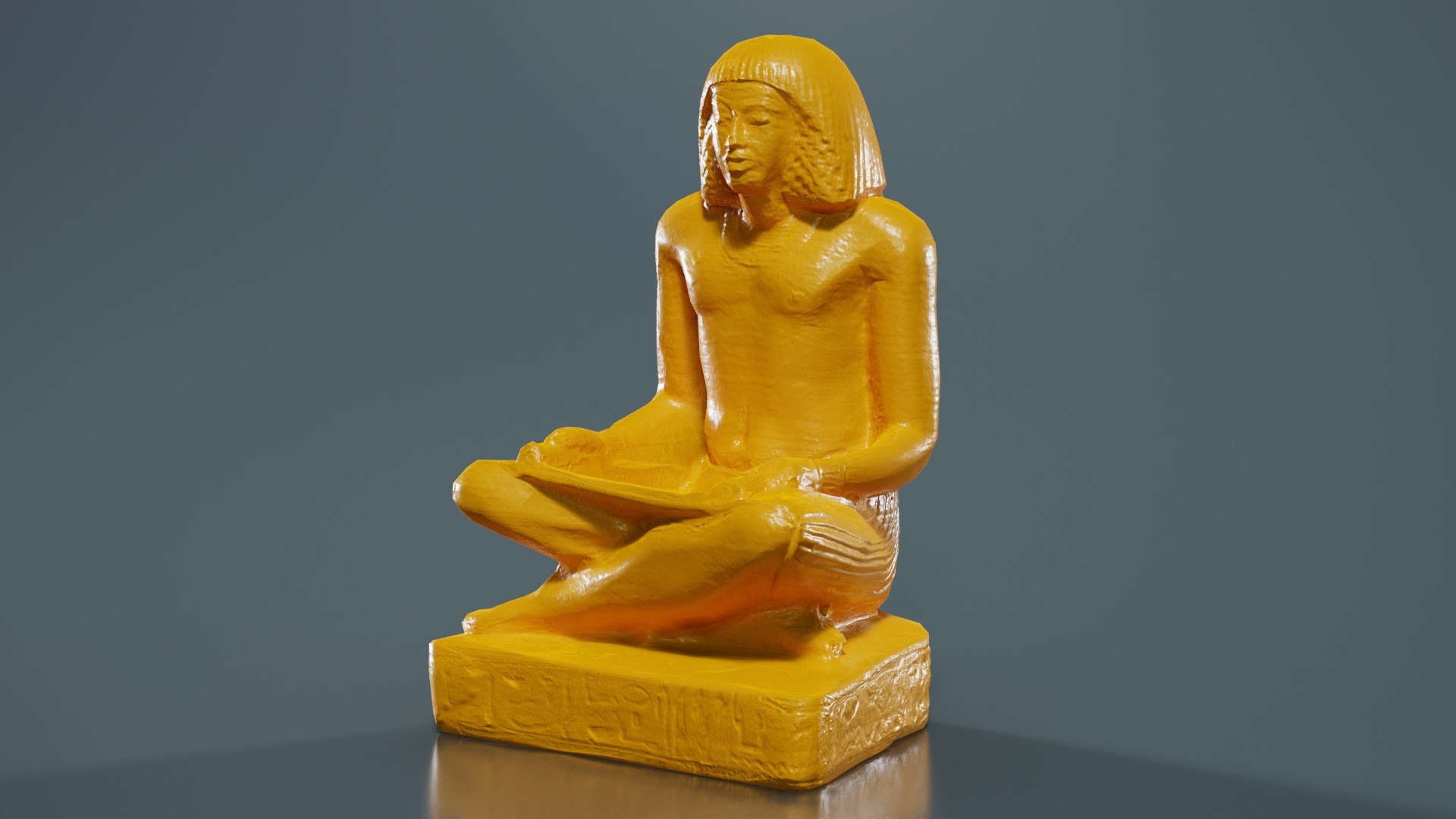 Egyptian Writer Remastered 3D - TurboSquid 2363513