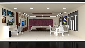3D model interior design