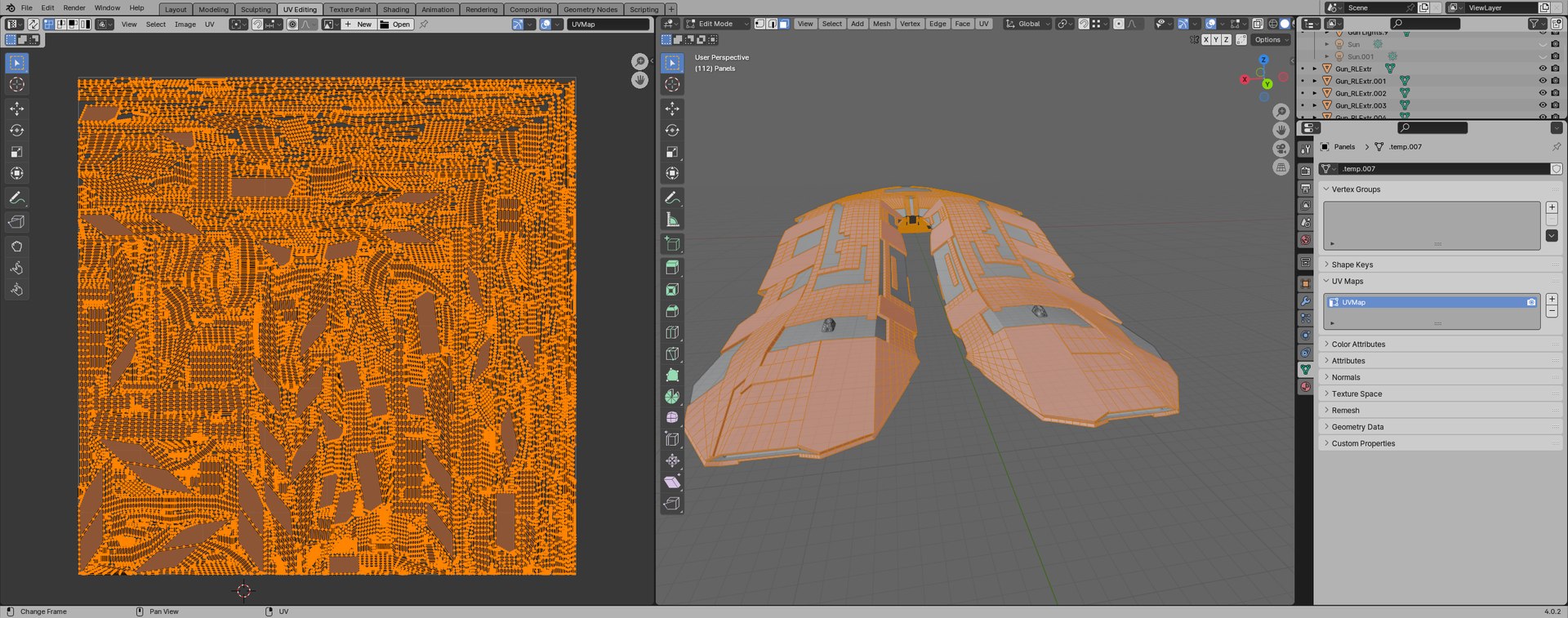 Alien Destroyer Spaceship 3D Model - TurboSquid 2188970