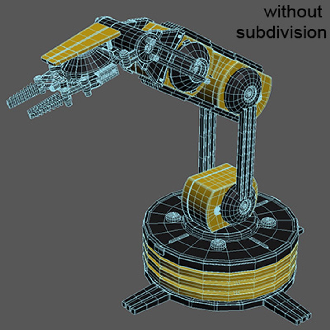 Robotic Arm 3d Model