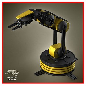 Robotic arm (HIGH detail)