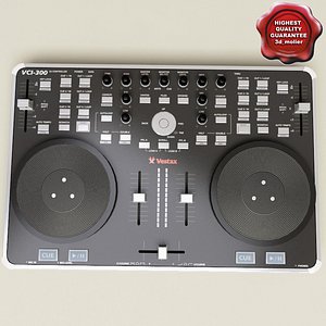 dj controller vestax vci-300 3ds