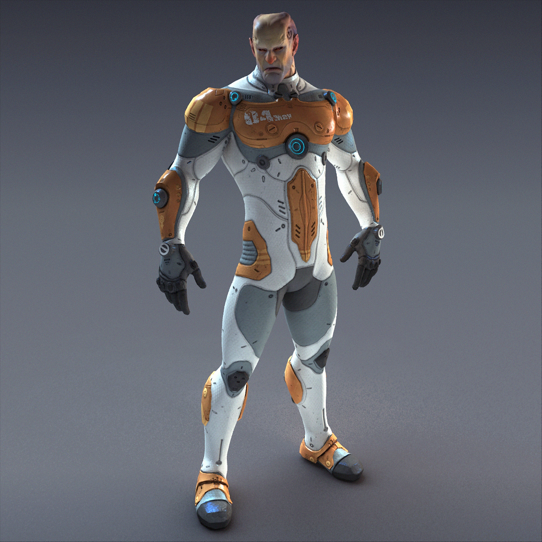 Character Male - Rigged Max