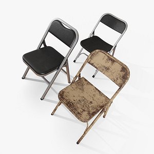 Folding Chair 3D model