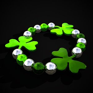 Clover Bead Bracelet