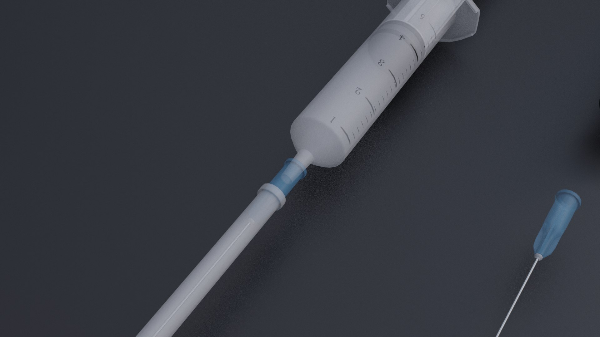 Injection Syringe 3D - TurboSquid 2285586