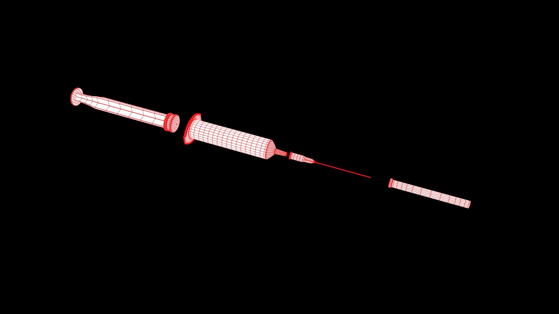 Injection Syringe 3D - TurboSquid 2285586