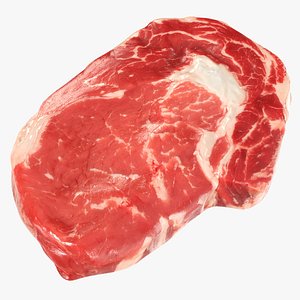 Raw meat steak 03