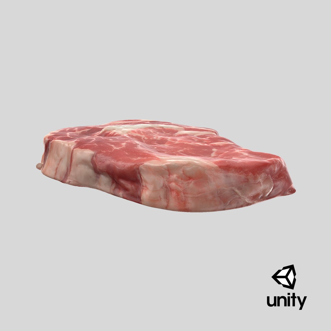 3D Raw Meat Steak 03 Model - TurboSquid 2392611