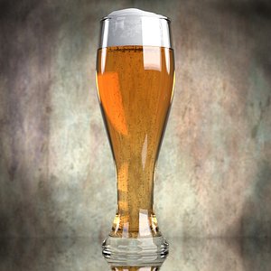 Beer in glass
