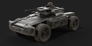 BTR Drone vehicle Armored Tank Vehicle
