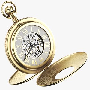 3D Detailed Pocket Watch