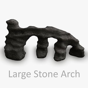 Large Stone Arch 3D