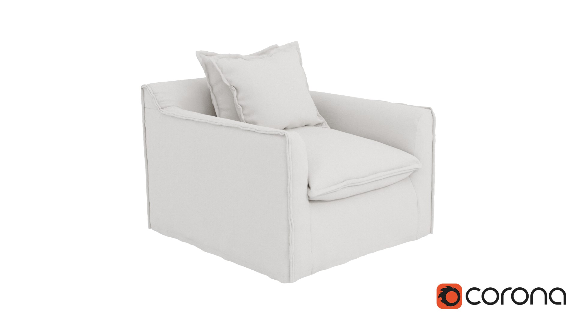 3D Palermoarmchairvray Model TurboSquid 2038953