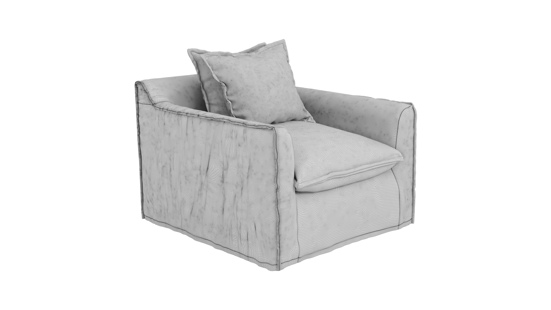 3D Palermoarmchairvray Model TurboSquid 2038953